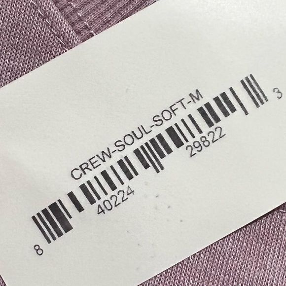 NWT Simply Southern‎ Crewneck Sweatshirt "Grateful Heart Happy Soul" Purple MED - Picture 6 of 6